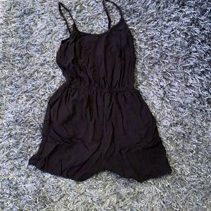 Target brand - Mossimo - black romper  gently worn.